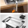 Máquina de Macarrão Inox 3 Tipos de Massa Lasanha Ajustável - 6