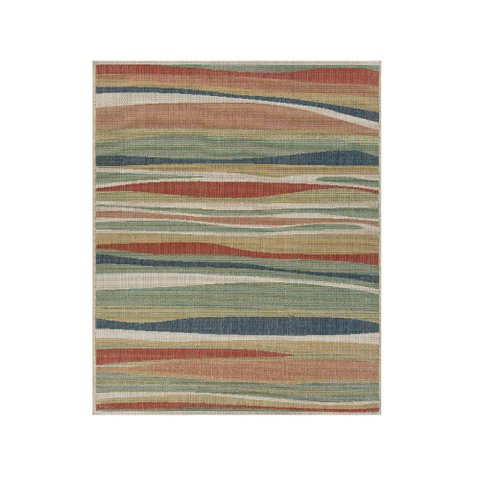 Tapete Egípcio Onega Pelo Baixo Colorido 200x250cm - Desenho 04