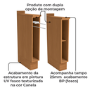 Ver imagem 4 de Balcao Nicho Toalheiro com Tampo 15 Cm Maxxi G740 Canela Kappesberg