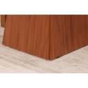 Ver imagem 4 de Mesa de Sala Jantar Dulce C/ Tampo Madeirado Vidro Reto 180x90cm Cedro/off White - Dj Móveis