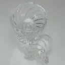 Ver imagem 5 de Potiche Decorativo de Cristal Transparente 27x15x15cm Tampa Enfeite Sala Mesa