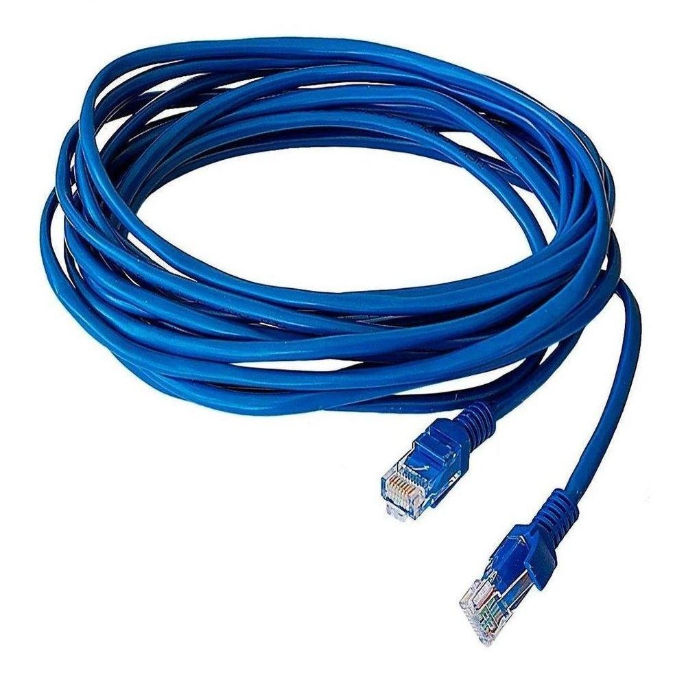 Cabo de Rede Cat5 Rj-45 5m Dex Azul - 6