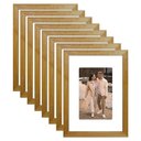 Ver imagem 1 de Kit 8 Porta Retrato 21x15 Quadro com Paspatur Fotos 15x10