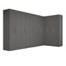 Guarda-roupa Modulação 11 Portas Canto Paris - 2