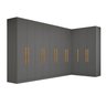 Guarda-roupa Modulação 11 Portas Canto Paris - 2