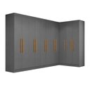 Ver imagem 2 de Guarda-Roupa Modulação 11 Portas Canto Paris
