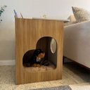 Ver mais imagens de Mesa de Apoio Casinha Pet 52 Cm 4574 Carvalho Off White Arly