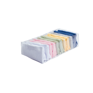 Organizador de Gaveta para Camisetas Pijamas Malha Moletom Infantil Legging 10Ax40Cx20L:Invisível
