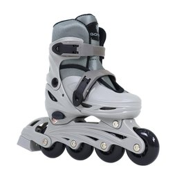 Patins Gonew Inline Rolamento 608zz Basic Exclusivo - 33/36 - Cinza - 2