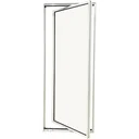 Ver imagem 1 de Vitro de Aluminio Capelinha Pivotante Com Trinco 1,20 x 0,40cm