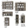 Cozinha Completa Canto Oblíquo 11 Peças Connect Duna/cristal - Móveis Henn - 4