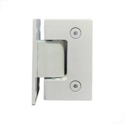 Dobradiça Inox Gv48 90º 1012 Box Vidro/alvenaria Branca - 1