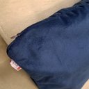 Ver imagem 3 de Kit 2 Capas de Almofadas Decorativa 50 X 50cm Glamour Azul