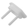 Kit 8 Protetor de Tomada Elétrica Padrão Branco Anti Choque - 3