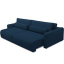 Ver imagem 7 de Sofá Retrátil Reclinável para Sala de Estar Living 210cm Sevilha F04 Veludo Azul - Lyam Decor