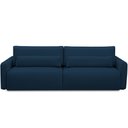 Ver imagem 3 de Sofá Retrátil Reclinável para Sala de Estar Living 210cm Sevilha F04 Veludo Azul - Lyam Decor