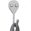 Ver imagem 1 de Cabide Gancho Parede para Pendurar de Banheiro Cromado Arm