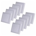 Ver imagem 1 de Kit 10 Painel 18W Plafon Sobrepor 22x22 Iluminação