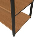 Ver imagem 6 de Sapateira Industrial 3 Prateleiras - Freijó/preto Fosco Canela/preto Fosco