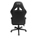 Ver imagem 5 de Cadeira Gamer Vega em Courino com Apoio de Braço Fixo Acolchoado Preta-branca