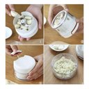 Ver imagem 4 de Mini Triturador Manual de Alho Alimento Utensilio Cozinha