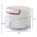 Ver imagem 3 de Mini Triturador Manual de Alho Alimento Utensilio Cozinha