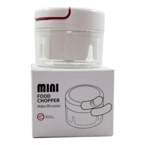 Mini Triturador Manual de Alho Alimento Utensilio Cozinha