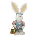 Ver imagem 1 de Coelho Páscoa Fios de Sisal com Cesto Ovos