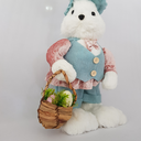 Ver imagem 5 de Coelho Páscoa Fios de Sisal com Cesto Ovos