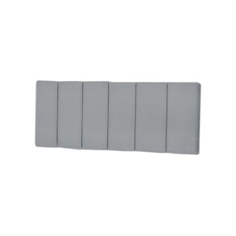 Cabeceira de Cama Casal Dubai 160cm - Cinza