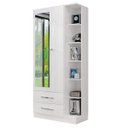 Ver imagem 3 de Guarda Roupa Solteiro 1 Espelho 2 Portas 2 Gavetas e Prateleiras Moju 