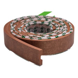 Eva Rodape Acabamento Ripado Laminado 2,5m - Urban Bronze+