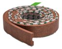 Ver imagem 1 de Eva Rodape Acabamento Ripado Laminado 2,5m - Urban Bronze+