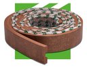 Ver imagem 2 de Eva Rodape Acabamento Ripado Laminado 2,5m - Urban Bronze+