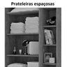Guarda-Roupa Solteiro 2 Espelhos 2 Portas 2 Gavetas e Prateleiras Moju Mapi Móveis - 6