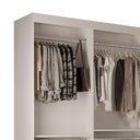 Ver imagem 7 de Guarda Roupa Closet Light Premium Moderna Branco