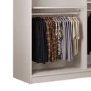 Ver mais imagens de Guarda Roupa Closet Light Premium Moderna Branco
