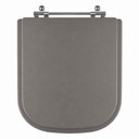 Ver imagem 1 de Assento Sanitário Elite Cinza Fosco Stone para Vaso Celite