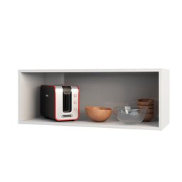 Armário De Cozinha 6 Peças Completa Evidence Branco / Prata - 19