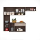 Ver imagem 2 de Cozinha 6 Peças 8 Portas 1 Gaveta Anita Poquema Móveis