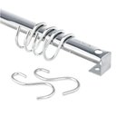 Ver imagem 2 de Barra de Aço Inox com 4 Ganchos Brinox