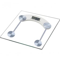 Balança Digital Corporal Quadrada Vidro Temperado 180kg - 1