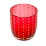 Conjunto 2 Copos de Vidro Orquídea Vermelho 300ml - Wolff - 1