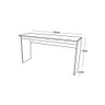 Mesa de Escritório 135x44 com Engrosso - 2