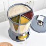 Dispenser Giratorios Grãos 4 Divisorias Tipo Diamante Snh68 Snel Home - 2