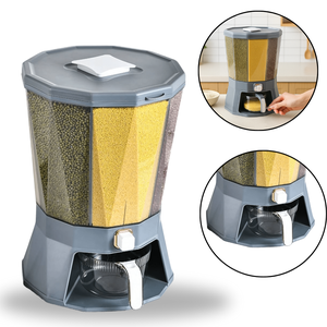 Dispenser Giratorios Grãos 4 Divisorias Tipo Diamante Snh68 Snel Home