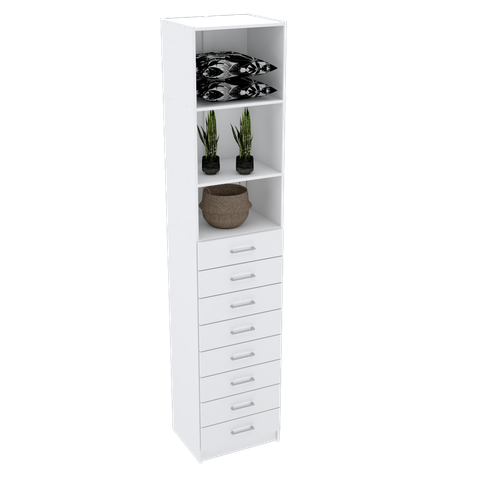 MÓDULO COM GAVETAS 2,40A (CASA, CLOSET, LOJA) M268.B MUNDI MOVEIS