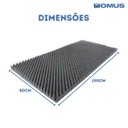 Ver imagem 5 de Colchonete Caixa de Ovo D20 Anti-escaras Alveolado Solteiro Ortobom