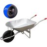 Carriola Metálica Galvanizada 55 Litros com Pneu de Câmara Evald by BT - 1