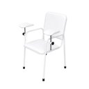 Ver imagem 3 de Cadeira Coleta Standard com Braço Lateral Branca